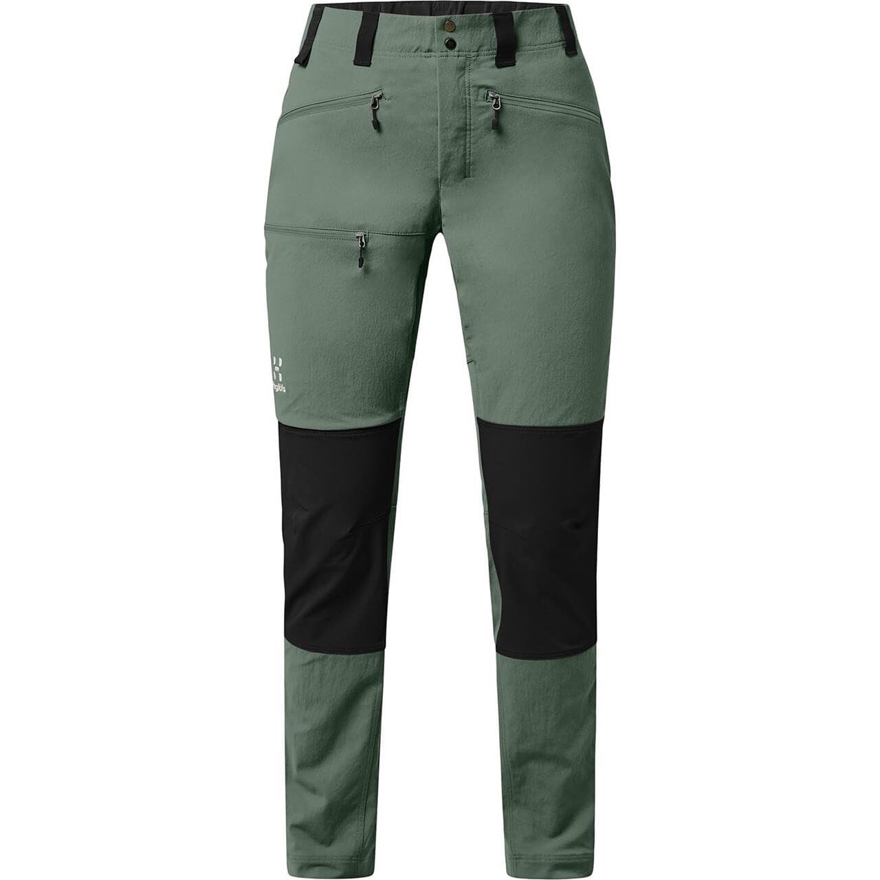 Haglöfs Womens Mid Standard Pant (Grøn (FJELL GREEN/TRUE BLACK) W40-L32)