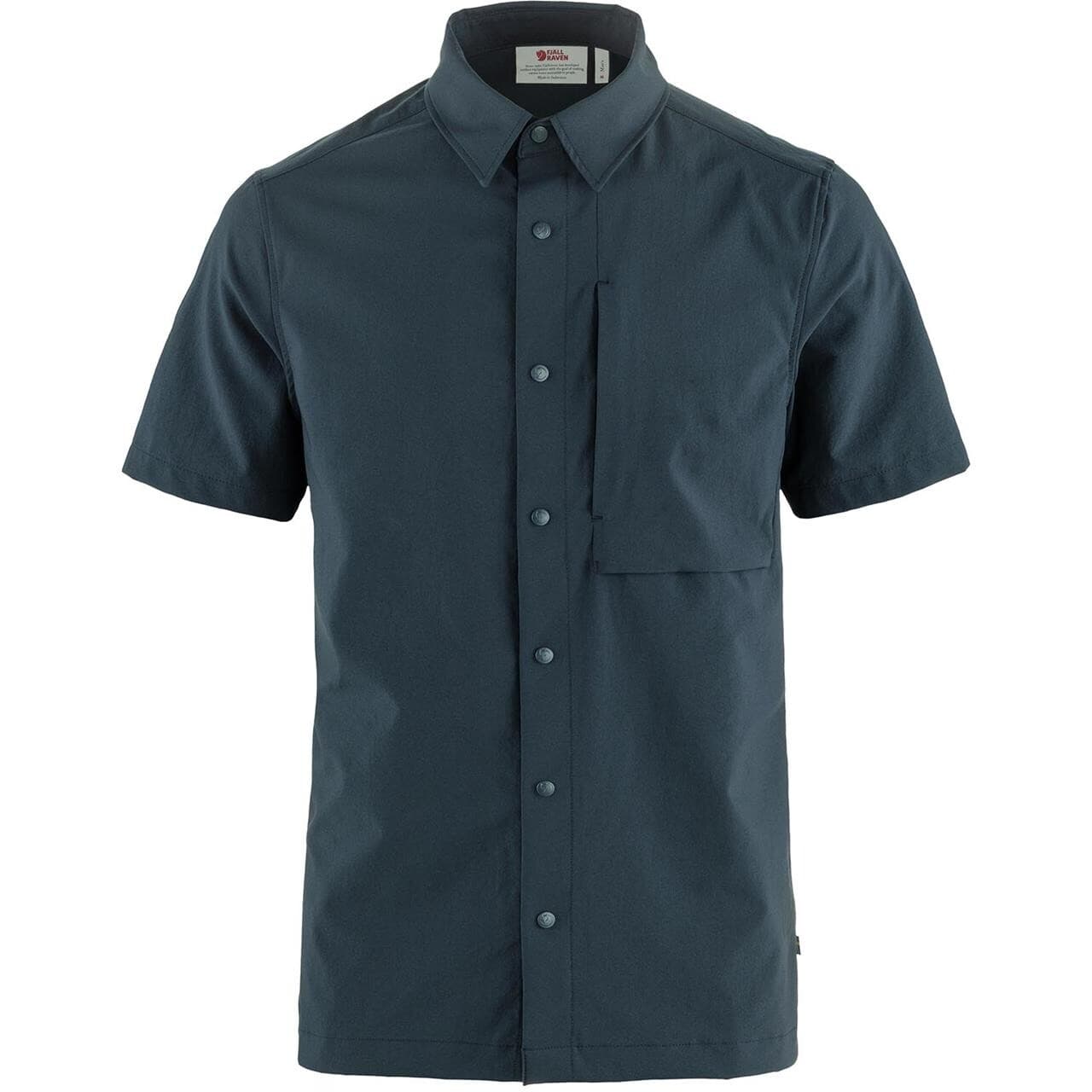 Fjällräven Mens High Coast Pack Shirt S/S (Blå (DARK NAVY/555) Small)