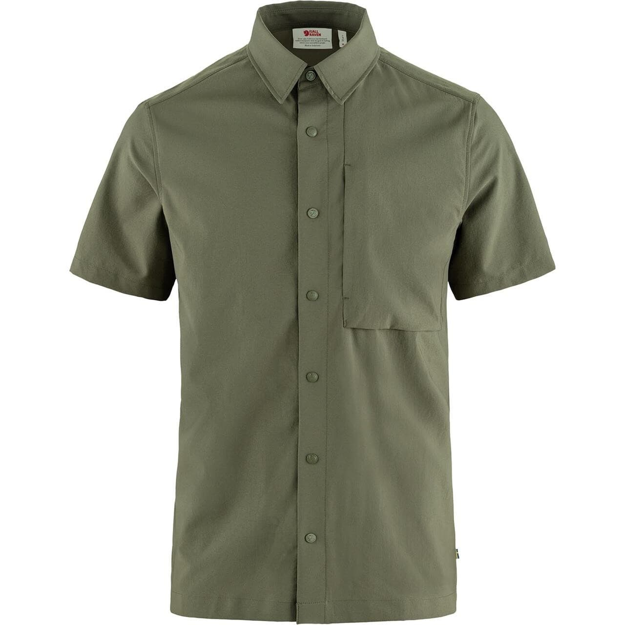 Fjällräven Mens High Coast Pack Shirt S/S (Grøn (LAUREL GREEN/625) Large)