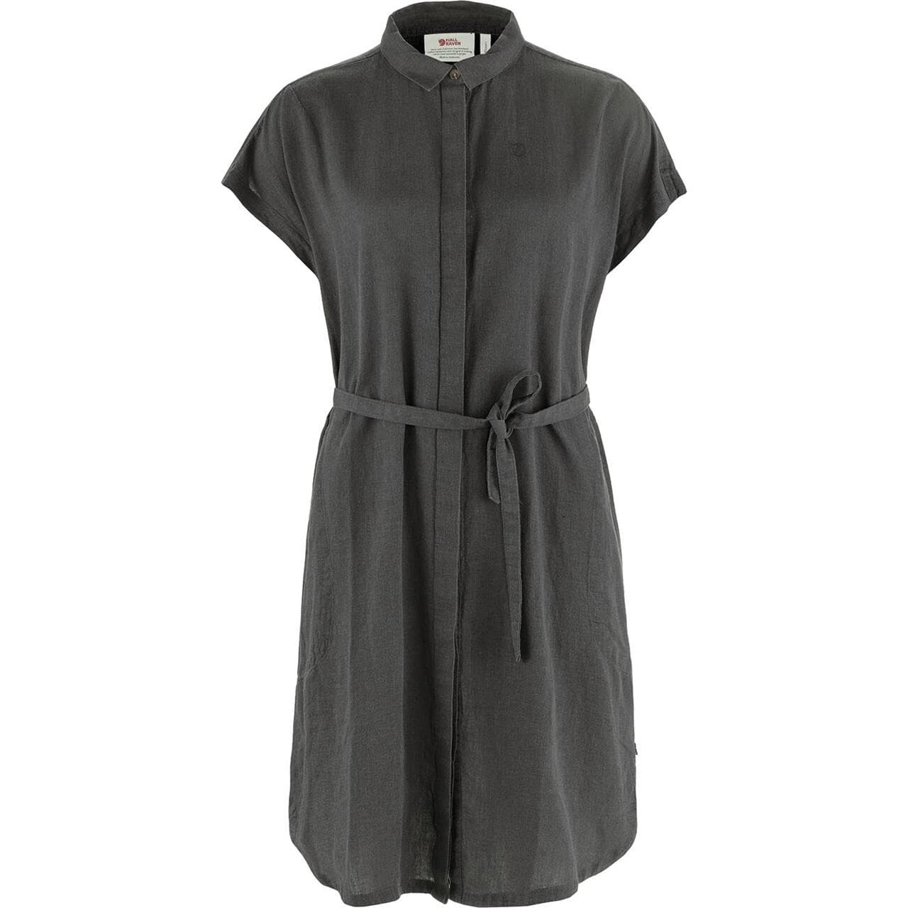 Fjällräven Womens Övik Hemp Dress (Grå (DARK GREY/030) Medium)