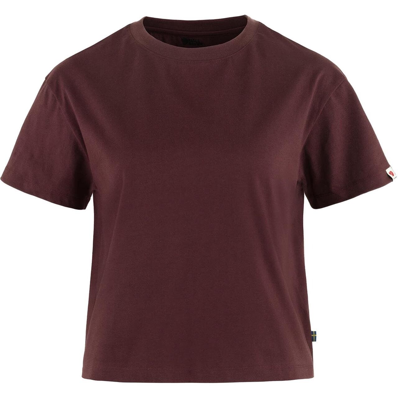 Fjällräven Womens Fjällräven Classic Short T-shirt (Rød (PORT/357) Small)