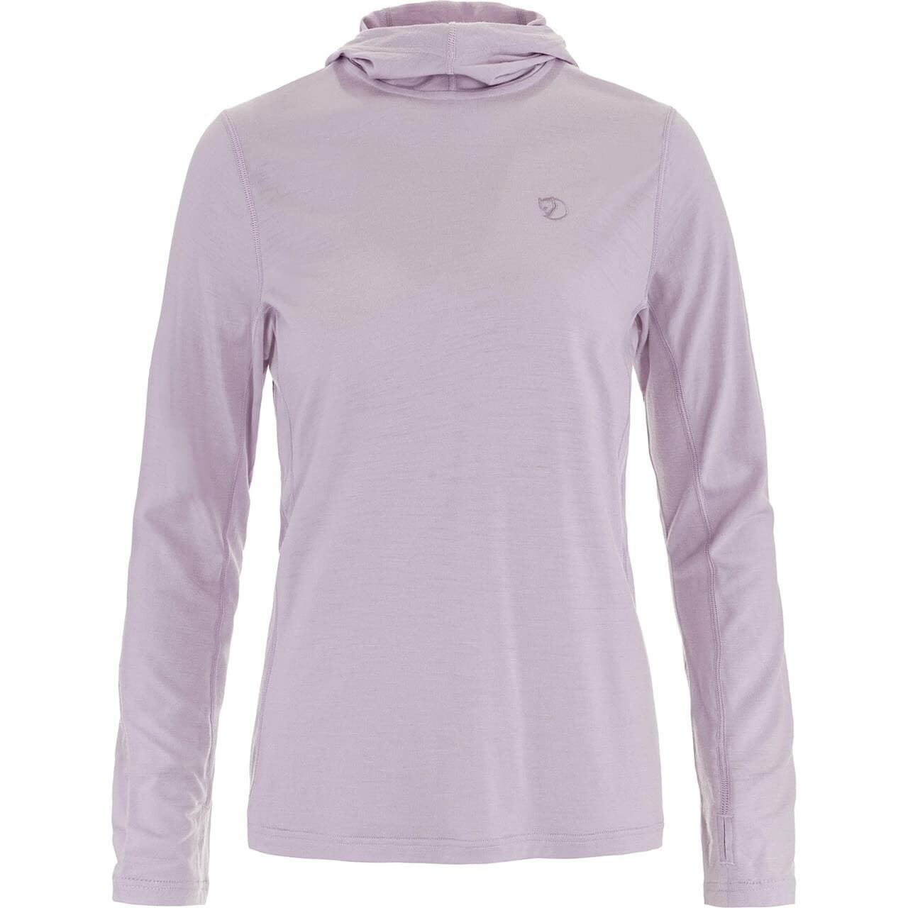 Fjällräven Womens Abisko Wool Sun-hoodie (Lilla (LAVENDER MIST/452) Medium)