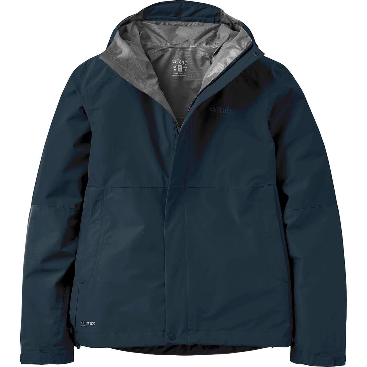 RAB Womens Downpour Jacket (Blå (GALAXY BLUE) Medium)