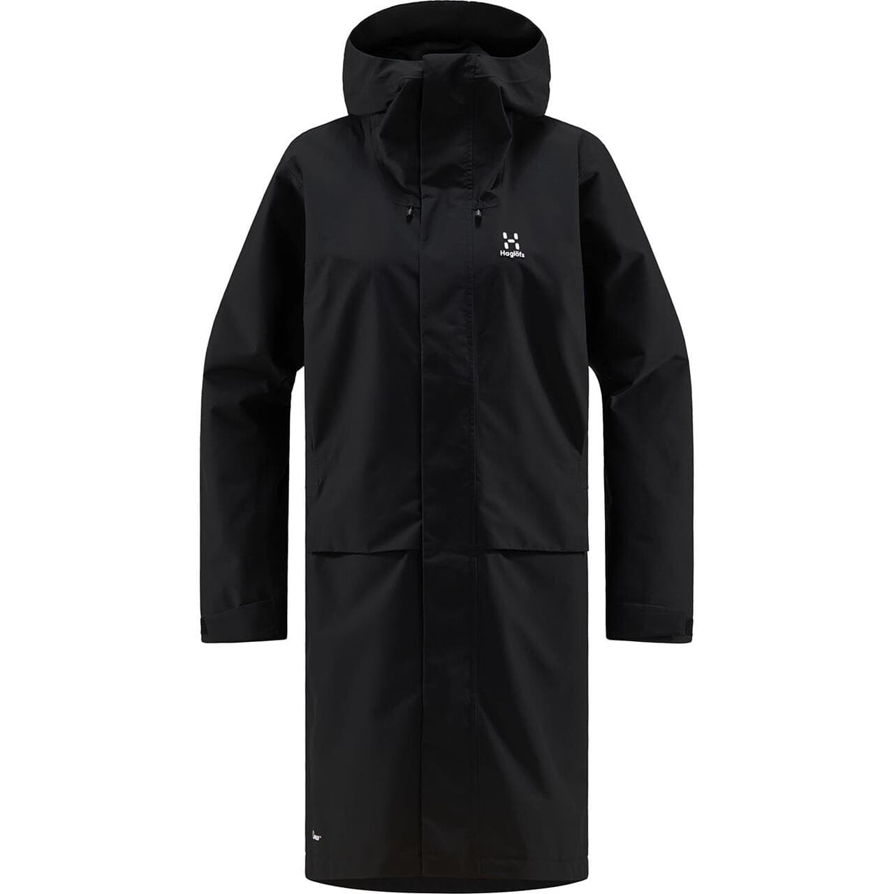 Haglöfs Womens Aria Proof Parka (Sort (TRUE BLACK) X-small)
