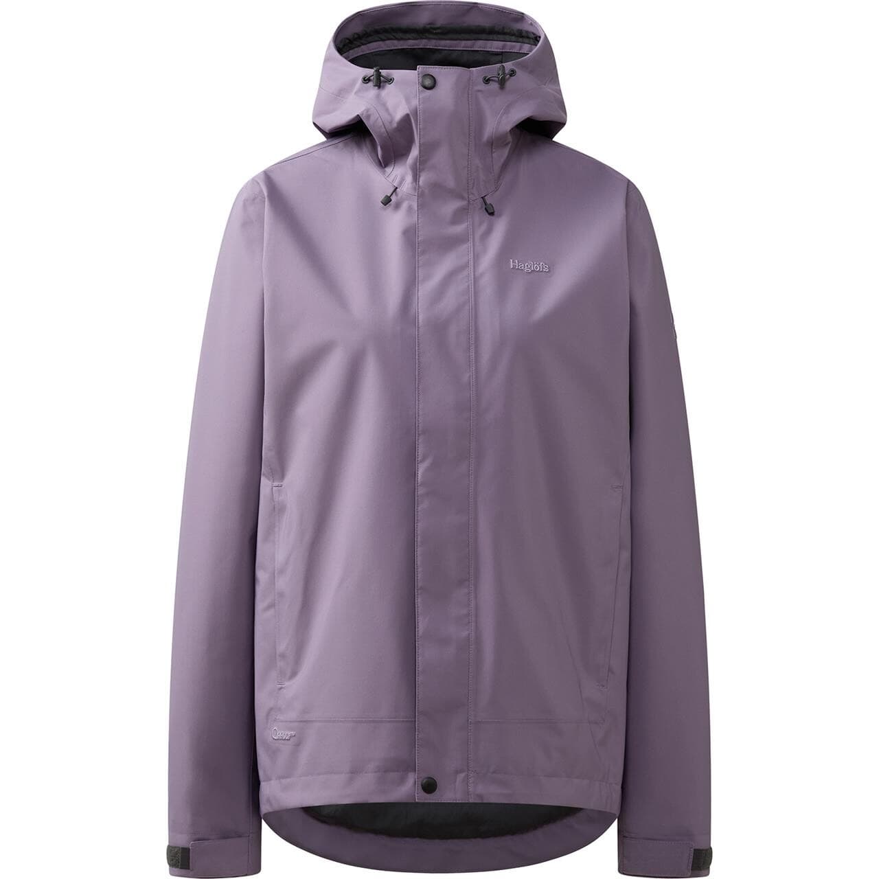 Haglöfs Womens Breeze Proof Jacket (Lilla (PURPLE FOG) X-small)