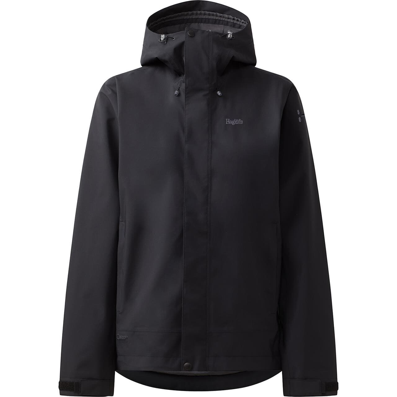 Haglöfs Womens Breeze Proof Jacket (Sort (TRUE BLACK) Large)