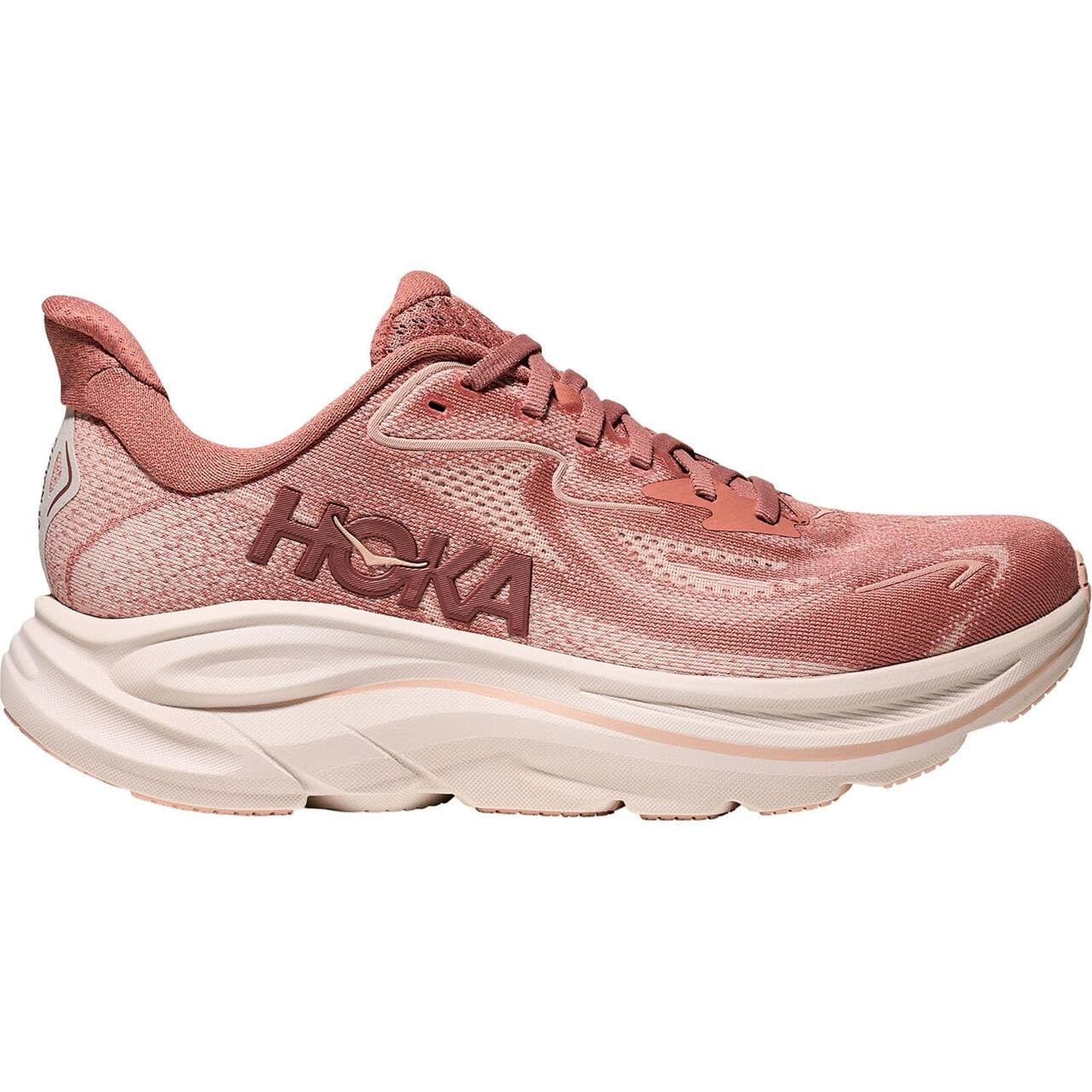 Hoka Womens Clifton 10 (Lyserød (BLUSH/ROSE LATTE) 36 2/3)