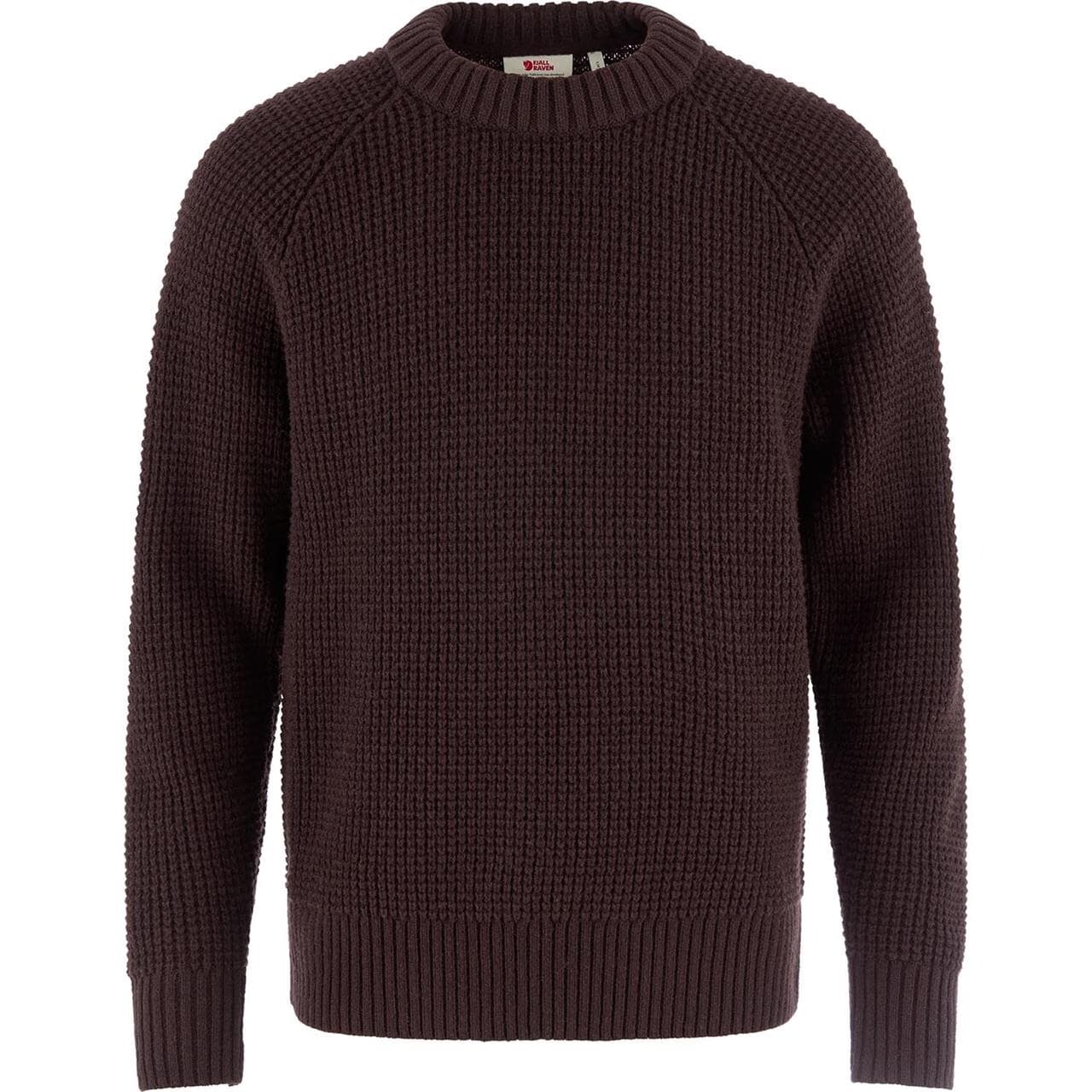 Fjällräven Mens Övik Waffle Knit (Brun (BLACK OAK/294) XX-large)