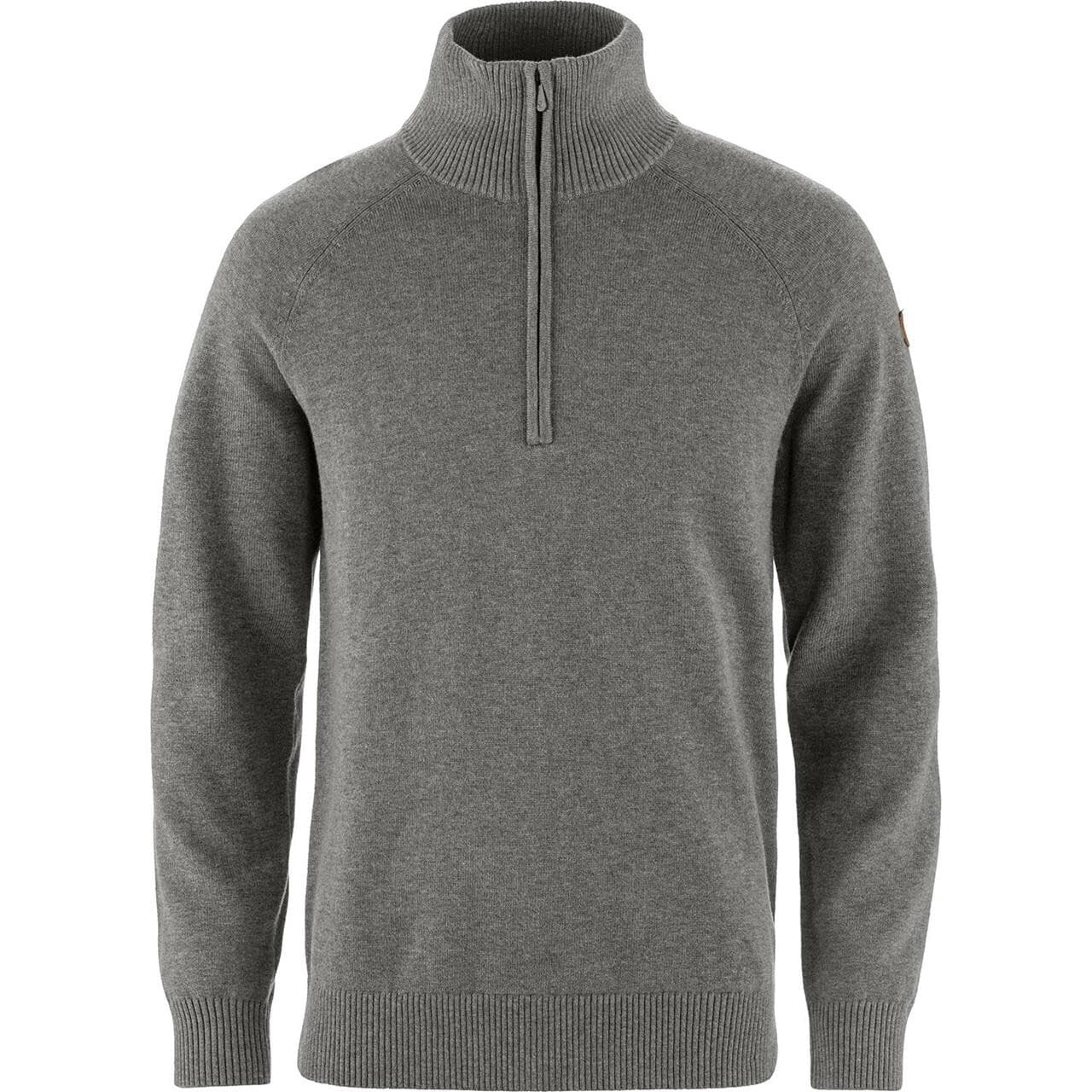Fjällräven Mens Övik Lite Half Zip (Grå (GREY-MELANGE/020-999) X-large)
