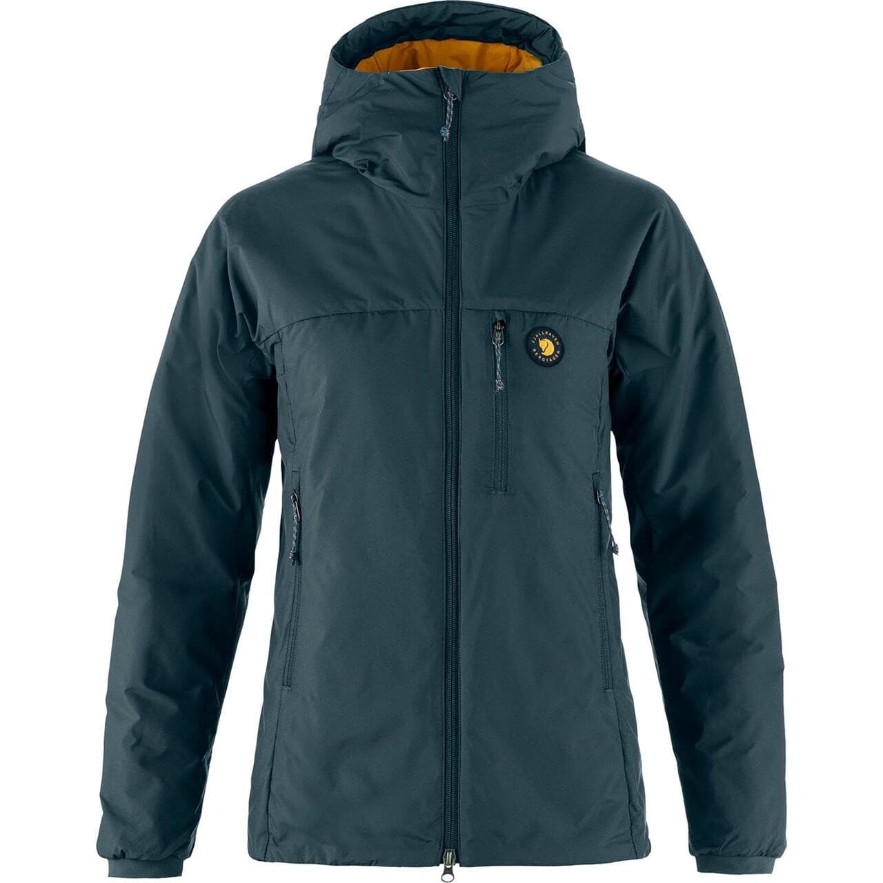 Fjällräven Womens Bergtagen 60 Insulation Jacket (Blå (MT BLUE-MUSTARD YELLOW/570-161) XX-small)