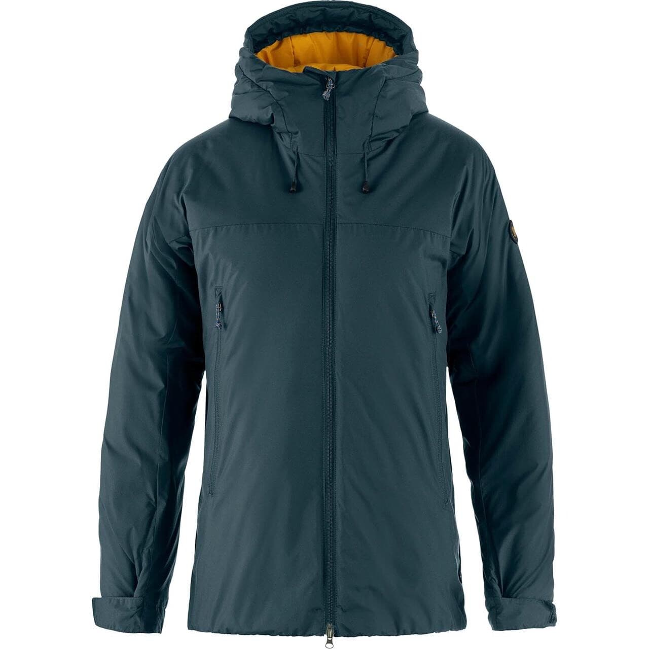 Fjällräven Womens Bergtagen 130 Insulation Jacket (Blå (MT BLUE-MUSTARD YELLOW/570-161) Medium)