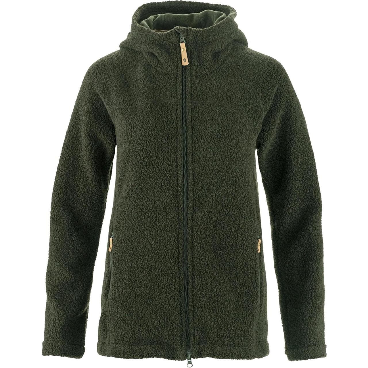Fjällräven Womens Kaitum Fleece (Grøn (DEEP FOREST/662) Medium)