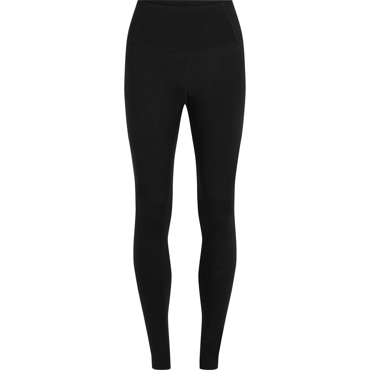Icebreaker Womens Merino 200 Oasis High Rise Leggings (Sort (BLACK) X-large)