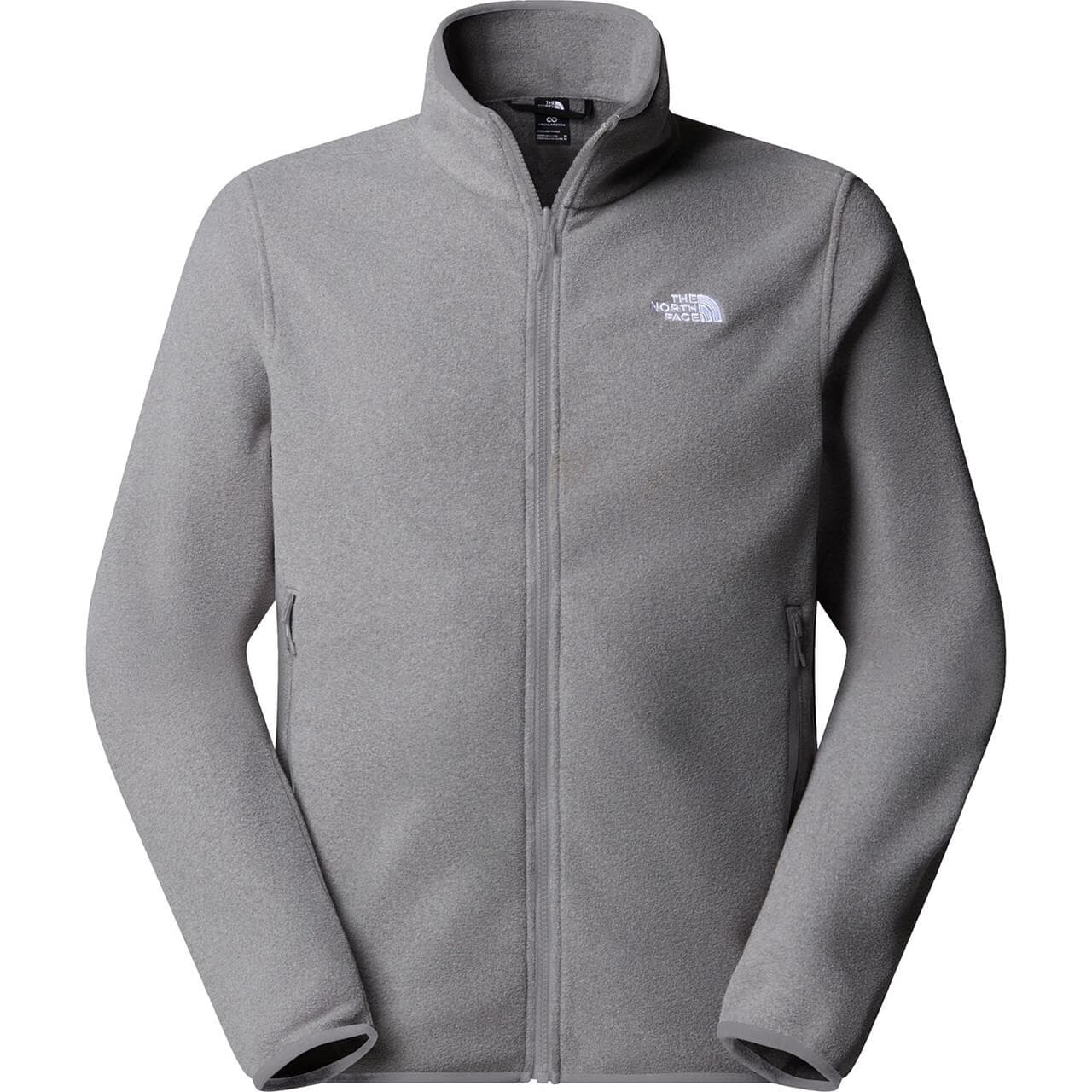 The North Face Mens Glacier Fleece Jacket (Grå (TNF MID GREY HEATHER) Small)