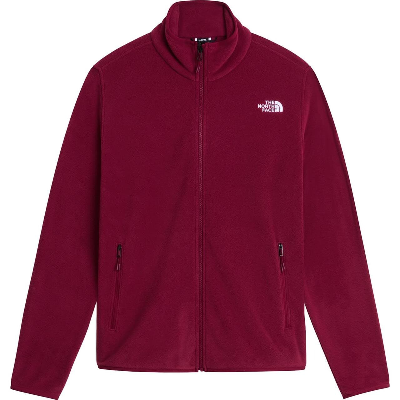 The North Face Womens Glacier Fleece Jacket (Rød (BURGUNDY CRUSH) Small)