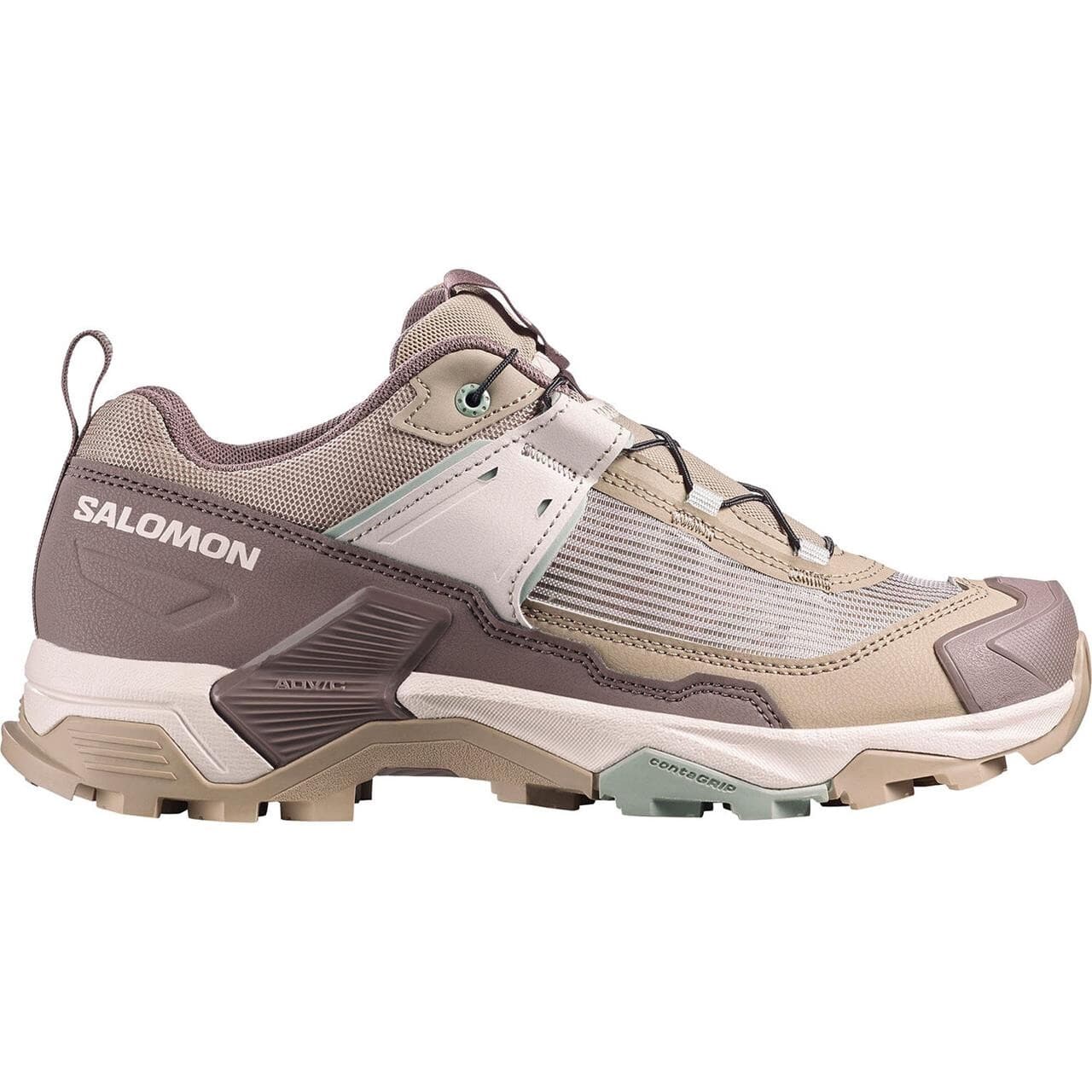 Salomon Womens X Ultra 5 (Brun (DESERT TAN/IRON/GREEN MILIEU) 39 1/3)