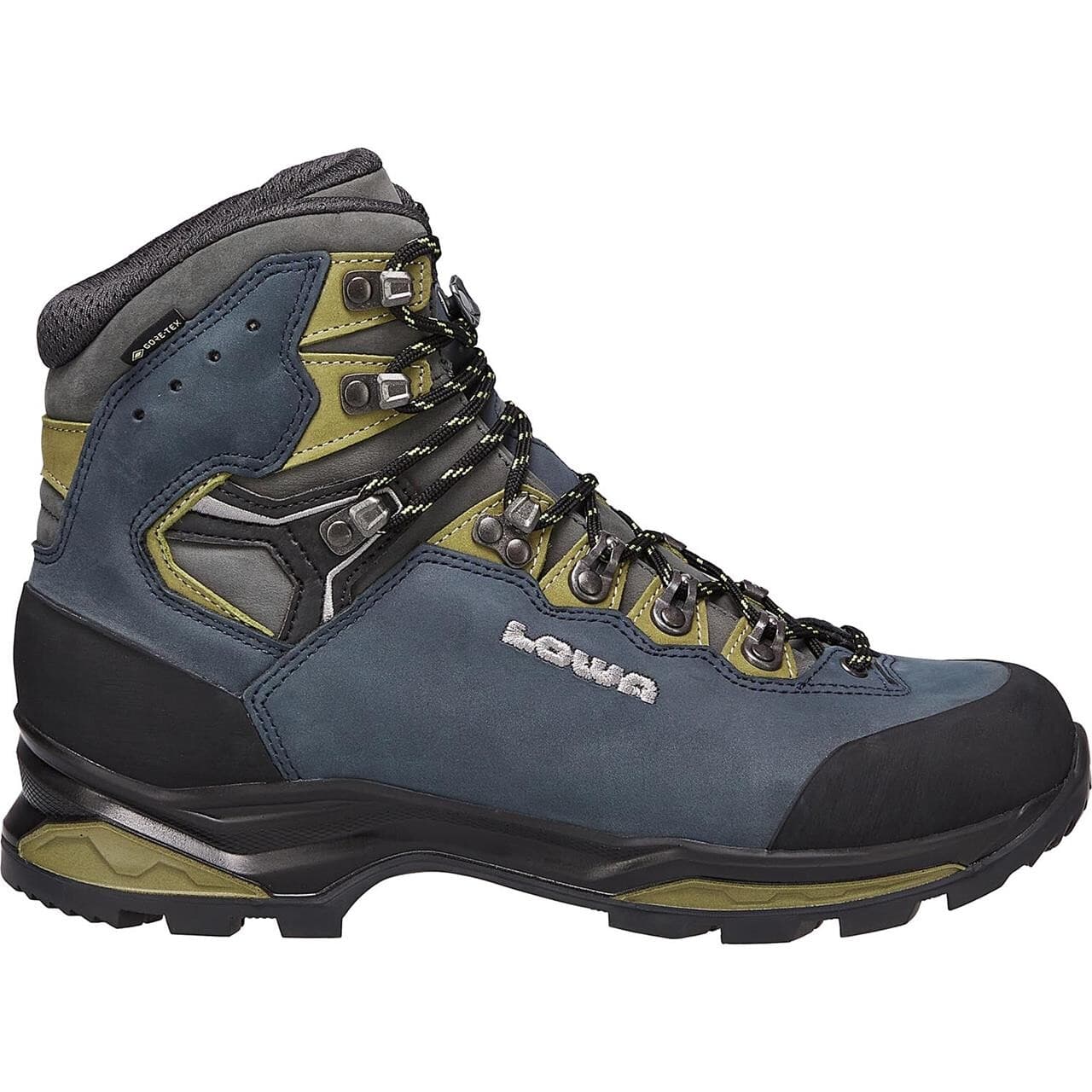 Lowa Mens Camino Evo GTX (Blå (STEEL BLUE/KIWI) 43,5)