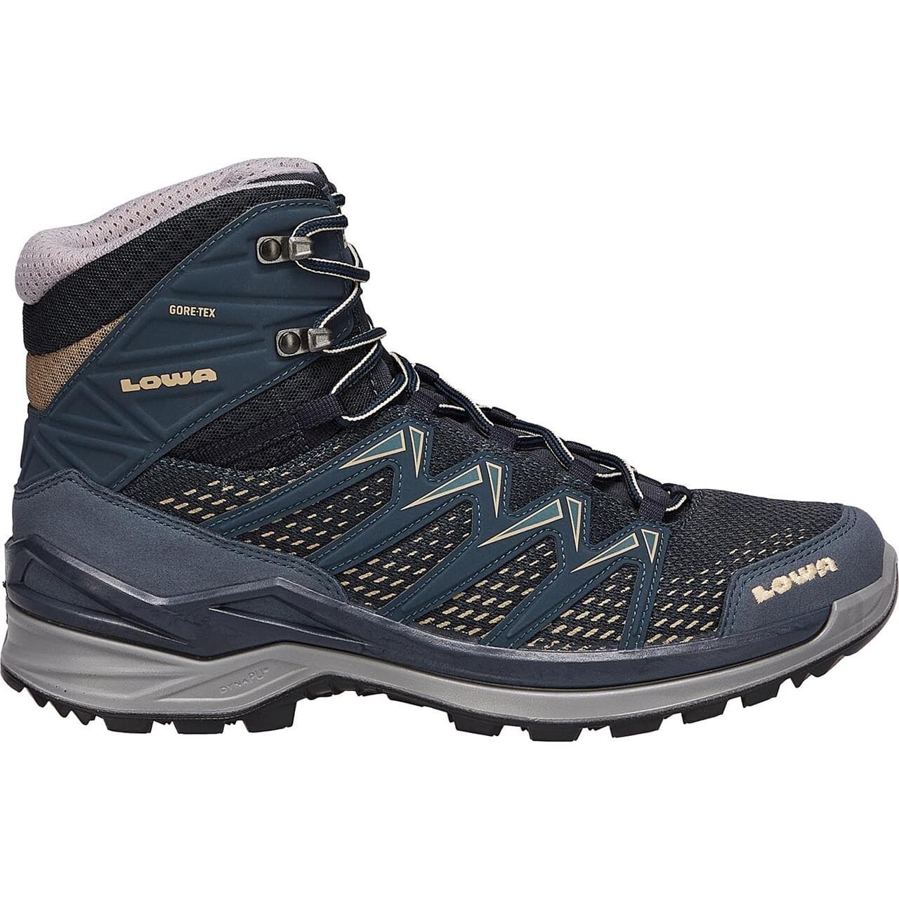 Lowa Mens Innox Pro GTX Mid (Blå (JEANS/DUNE) 44,5)