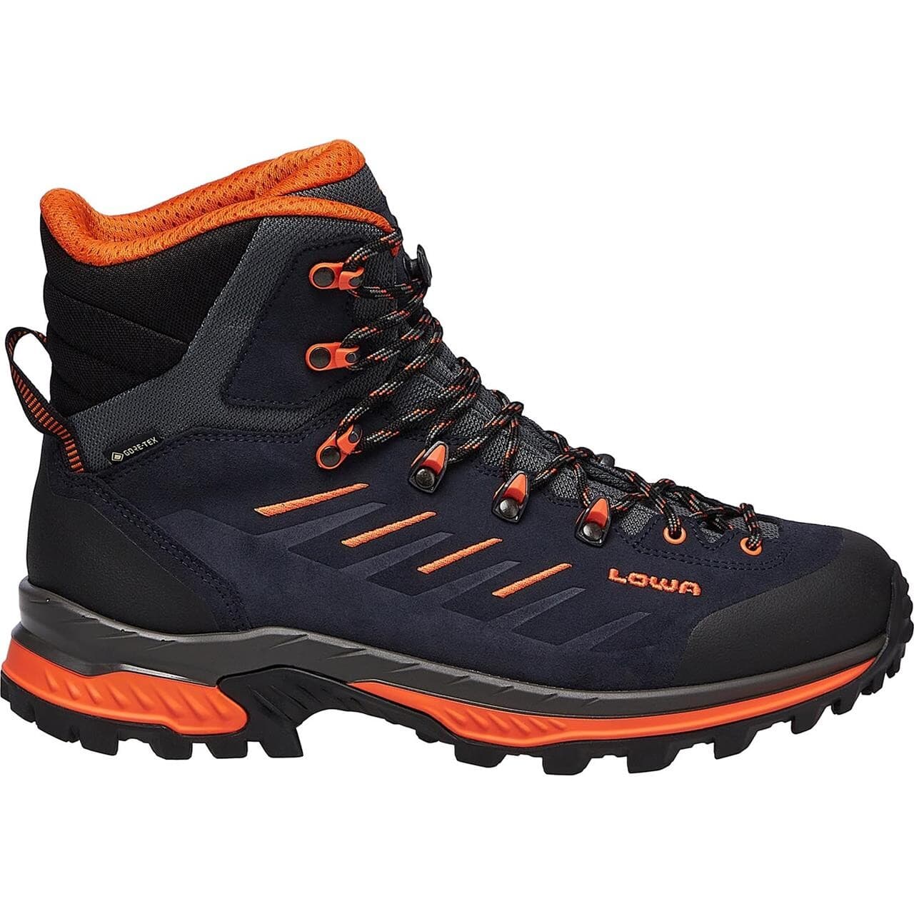 Lowa Mens Randir GTX Mid (Blå (NAVY/FLAME) 47)