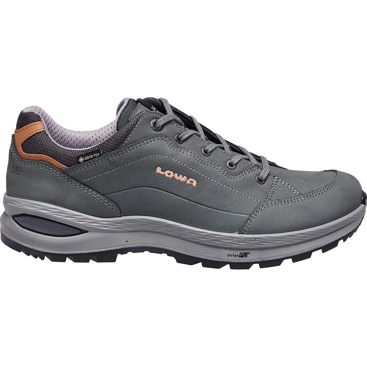 Lowa Womens Renegade Evo GTX Lo (Grøn (GRAPHITE/APRICOT) 41,5)