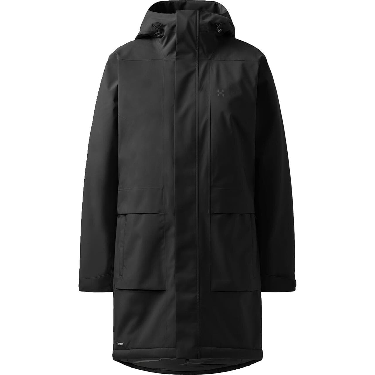 Haglöfs Womens Salix Proof Mimic II Parka (Sort (TRUE BLACK) X-large)