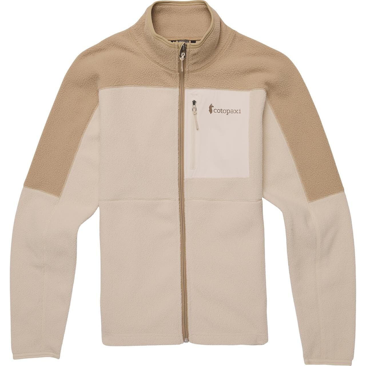 Cotopaxi Womens Abrazo Fleece Full-zip Jacket (Beige (KHAKI AND CREAM) Medium)