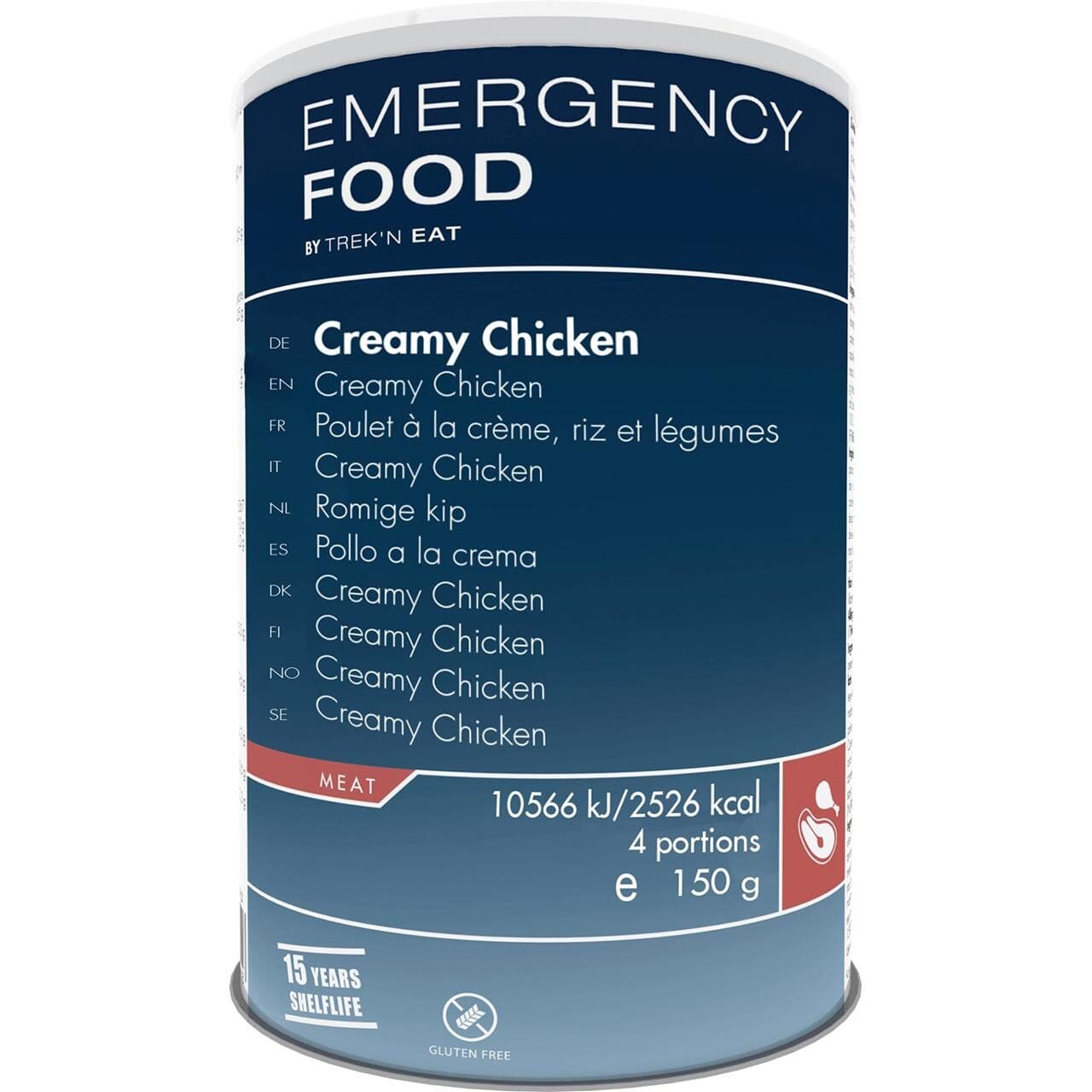 Trek N Eat Emergency Food Creamy Chicken M. Ris