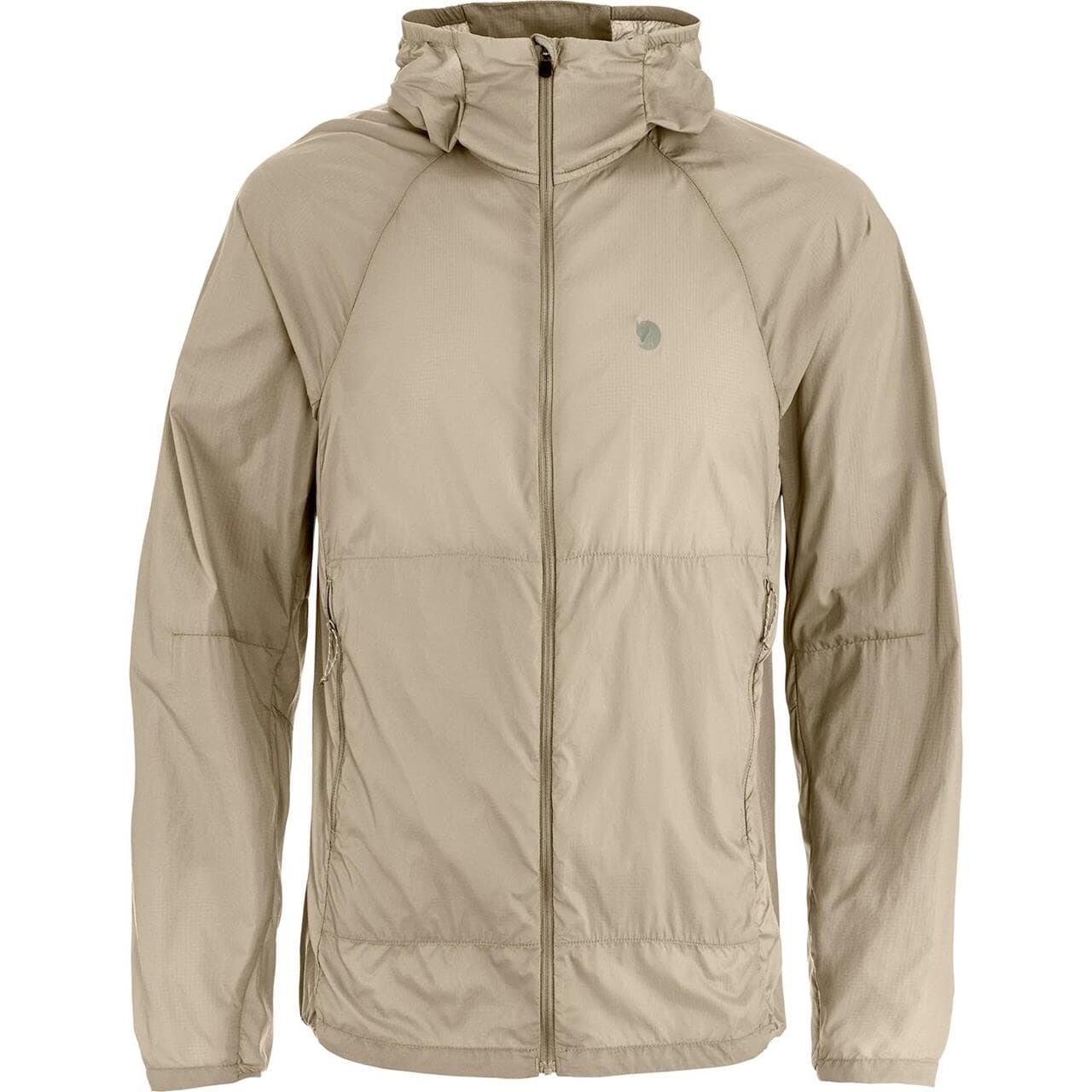 Fjällräven Mens Keb Lätt Wind Jacket (Grå (FOSSIL/118) Small)