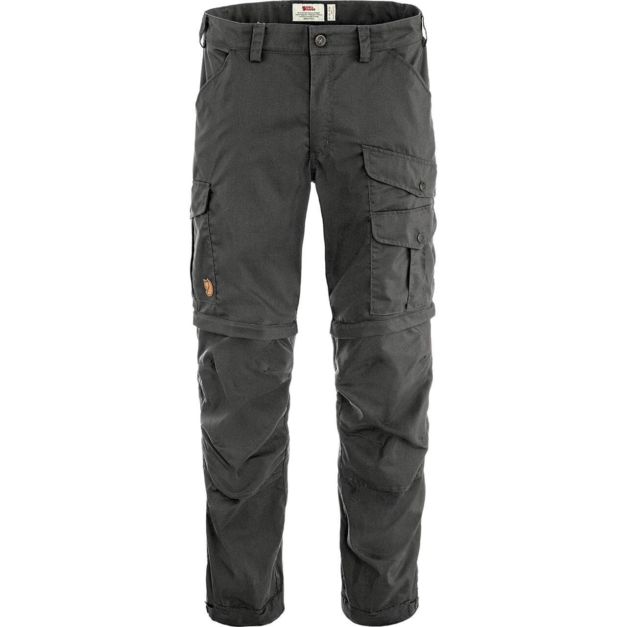 Fjällräven Mens Vidda Pro Lite Zip-off Trousers (Grå (DARK GREY/030) 50)