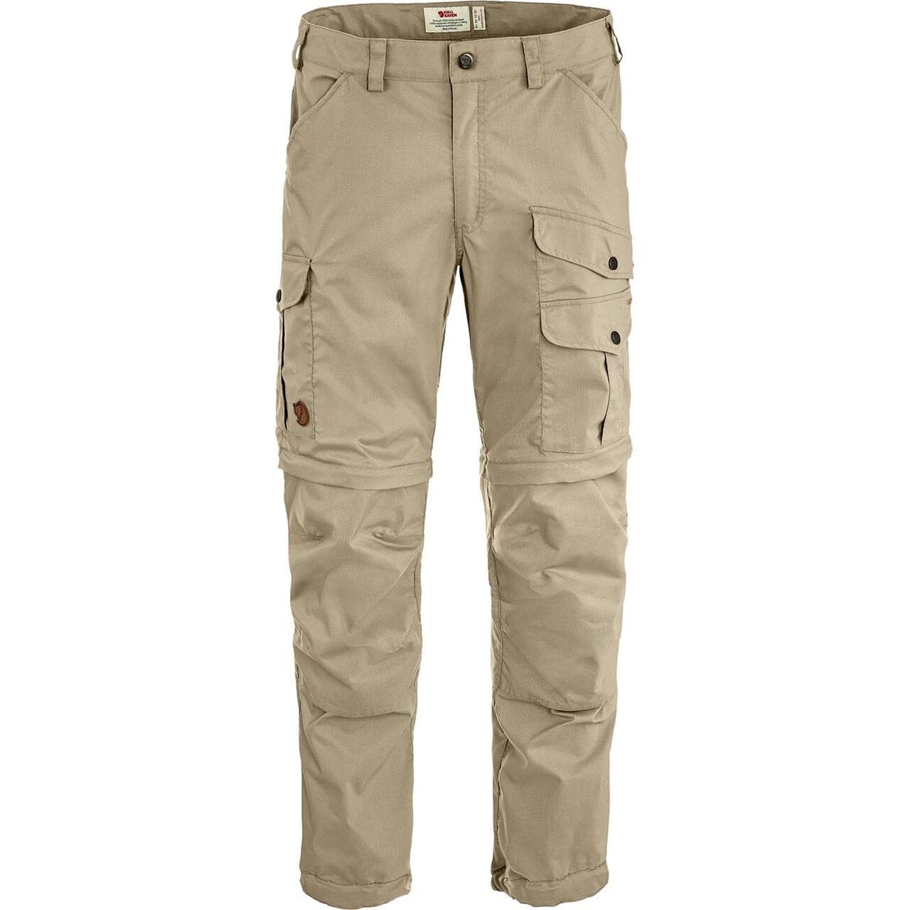 Fjällräven Mens Vidda Pro Lite Zip-off Trousers (Grå (FOSSIL/118) 44 lang)