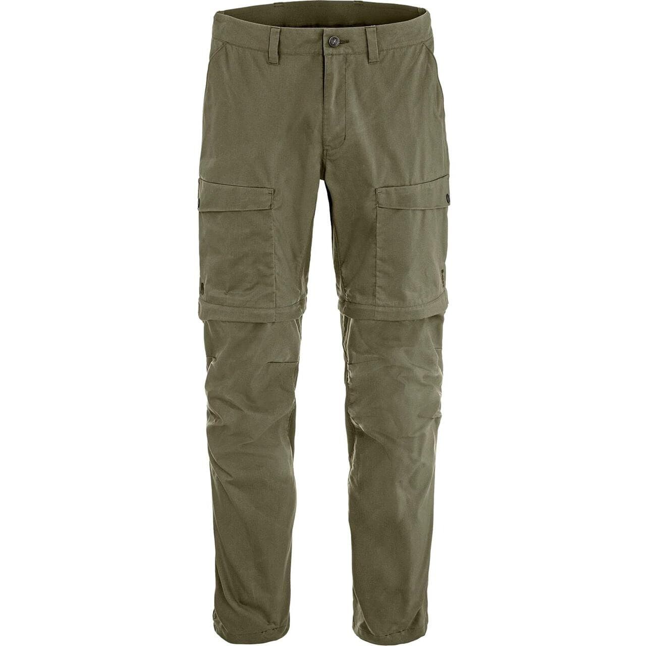 Fjällräven Mens Abisko Hybrid Trail Trousers Zip-off (Grøn (LAUREL GREEN/625) 56 lang)