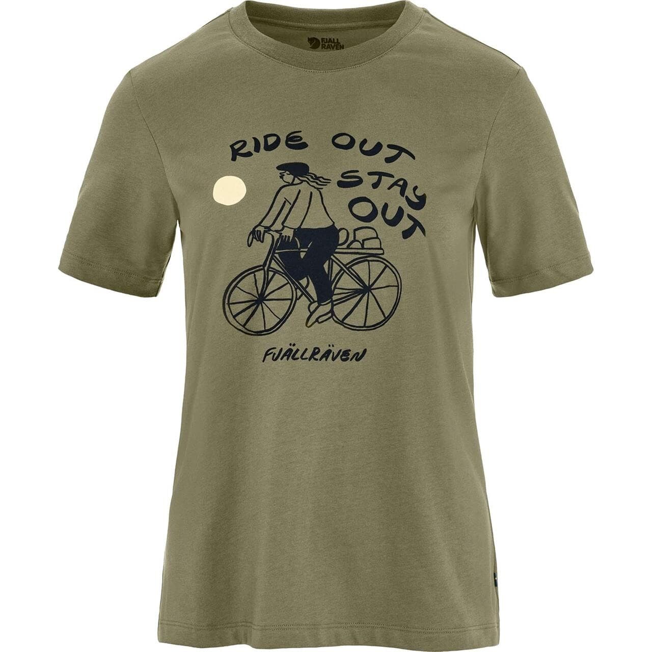 Fjällräven Womens Hoja Iväg T-shirt (Grøn (GREEN/620) Small)