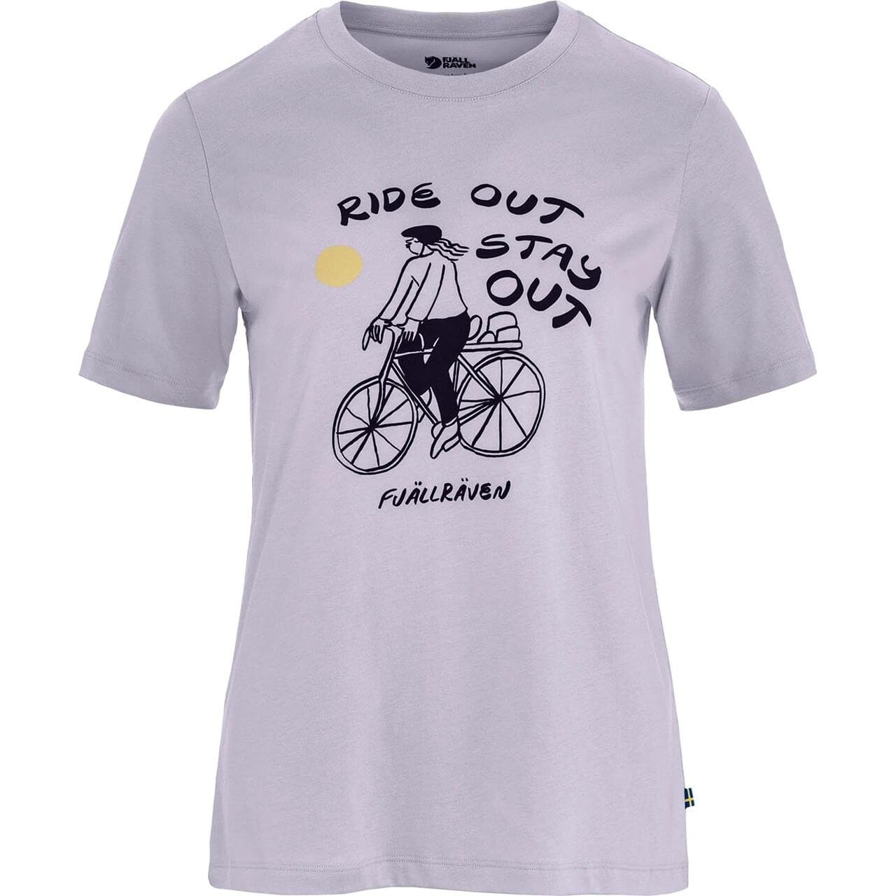 Fjällräven Womens Hoja Iväg T-shirt (Lilla (LAVENDER MIST/452) Medium)