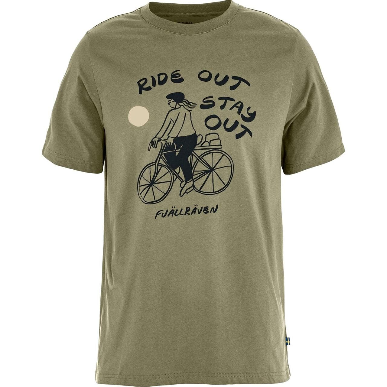 Fjällräven Mens Hoja Iväg T-shirt (Grøn (GREEN/620) X-small)