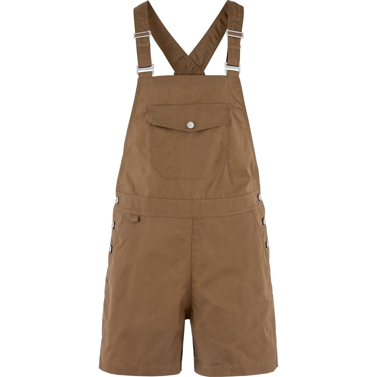 Fjällräven Womens Vardag Dungaree Shorts (Brun (WOOD BROWN/265) X-large)