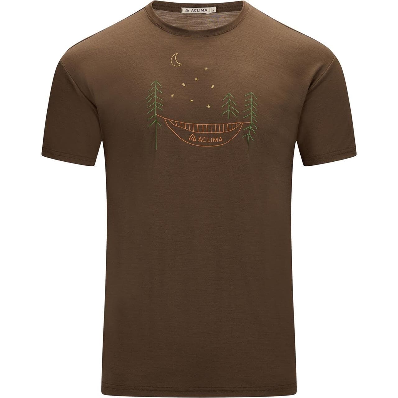 Aclima Mens LightWool 140 Tee Forest (Brun (DARK EARTH) XX-large)