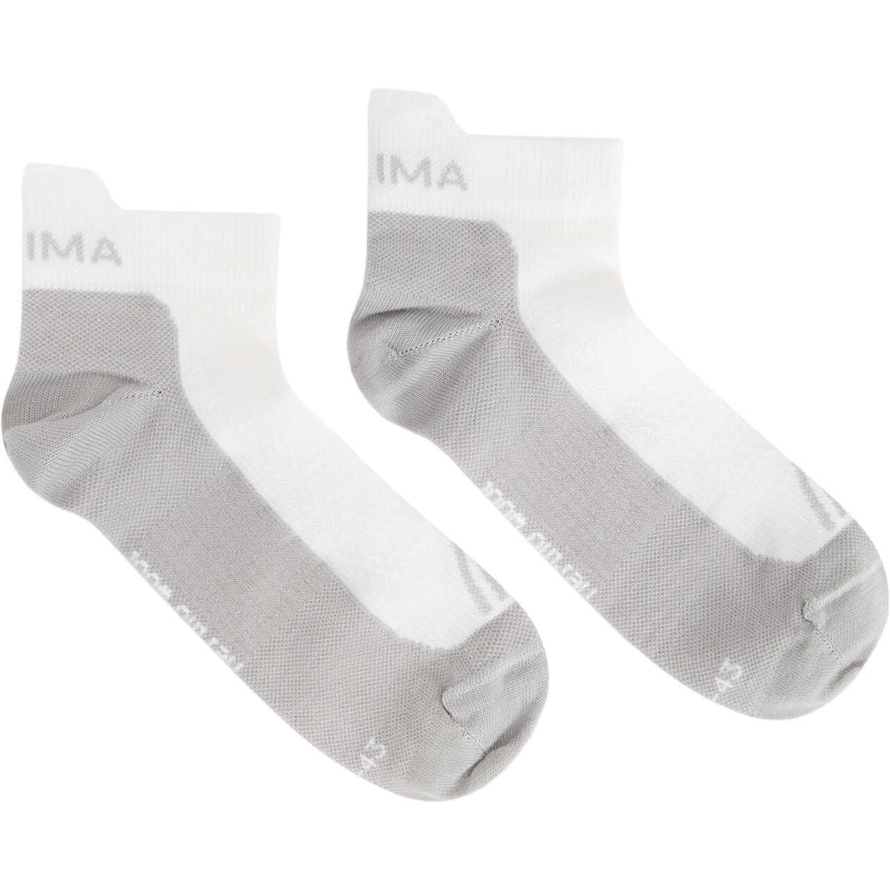 Aclima Ankle Socks 2-pack (Hvid (WHITE/LIGHT GREY) 40-43)