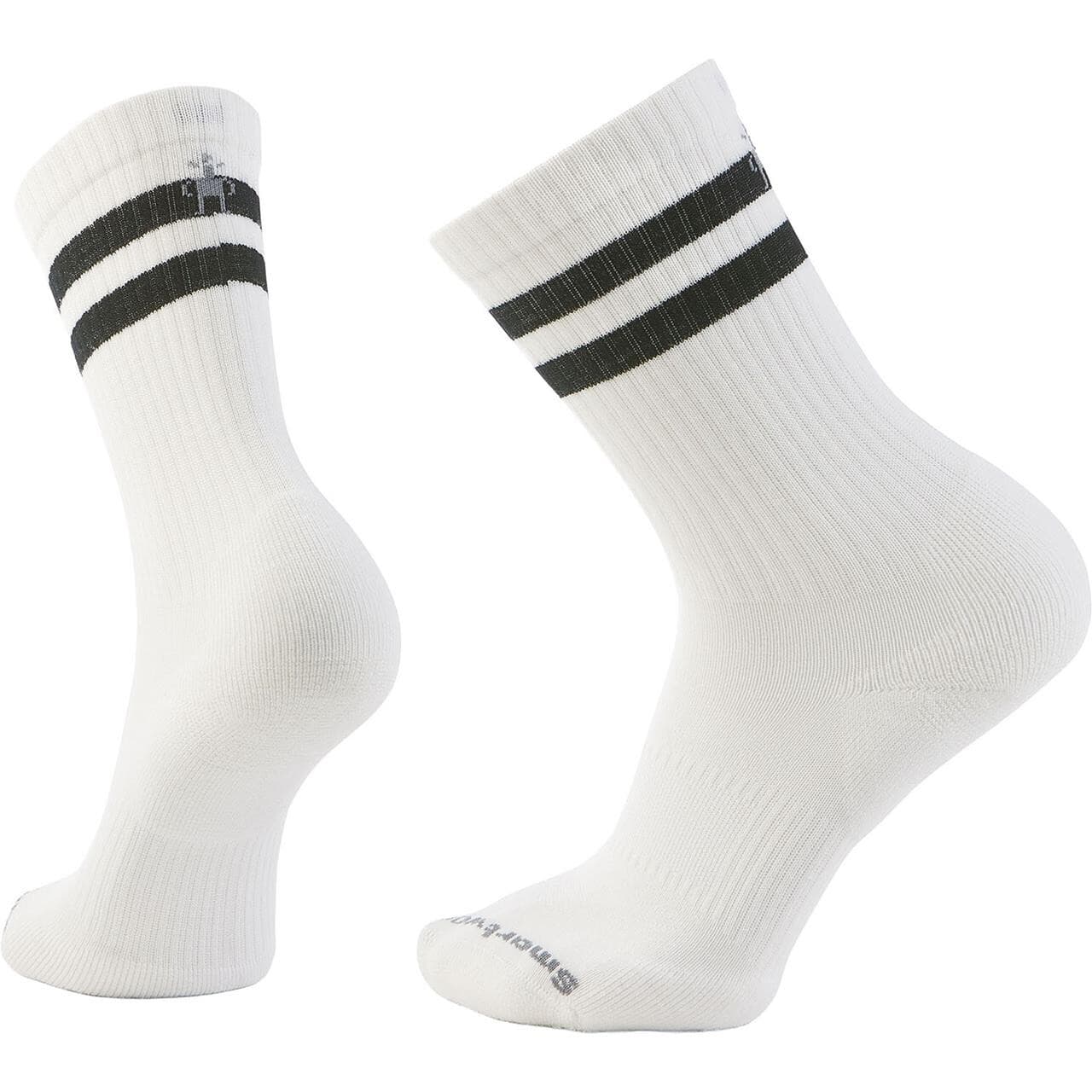 Smartwool Everyday Athletic Striped Crew Socks (Hvid (WHITE) 34-37)