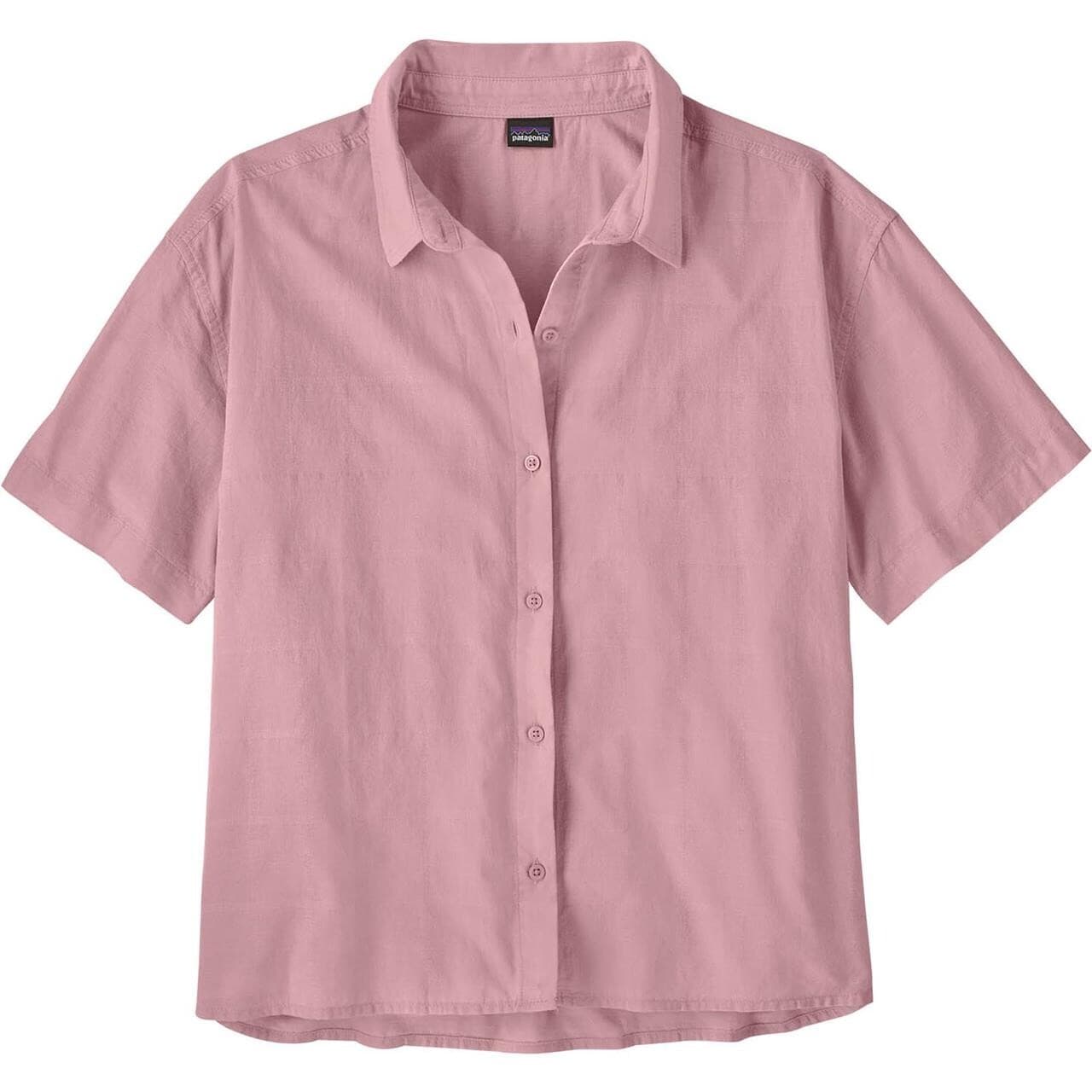 Patagonia Womens LW A/C Shirt (Lyserød (WINDOWPANE DOBBY:QUIET VIOLET) Large)