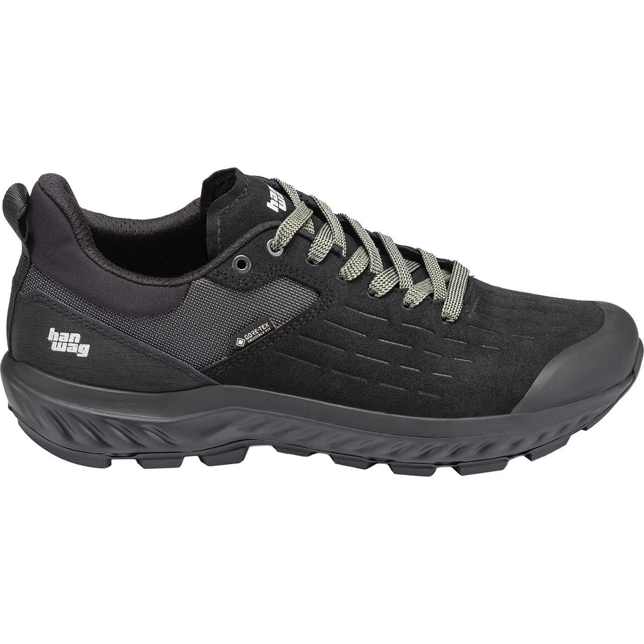 Hanwag Mens Kaduro Low GTX (Sort (BLACK/ASPHALT) 48)