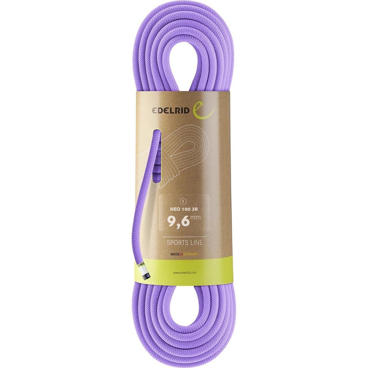 Edelrid Neo 100 3R 9,6mm (Lilla (LAVENDER) 70 M)