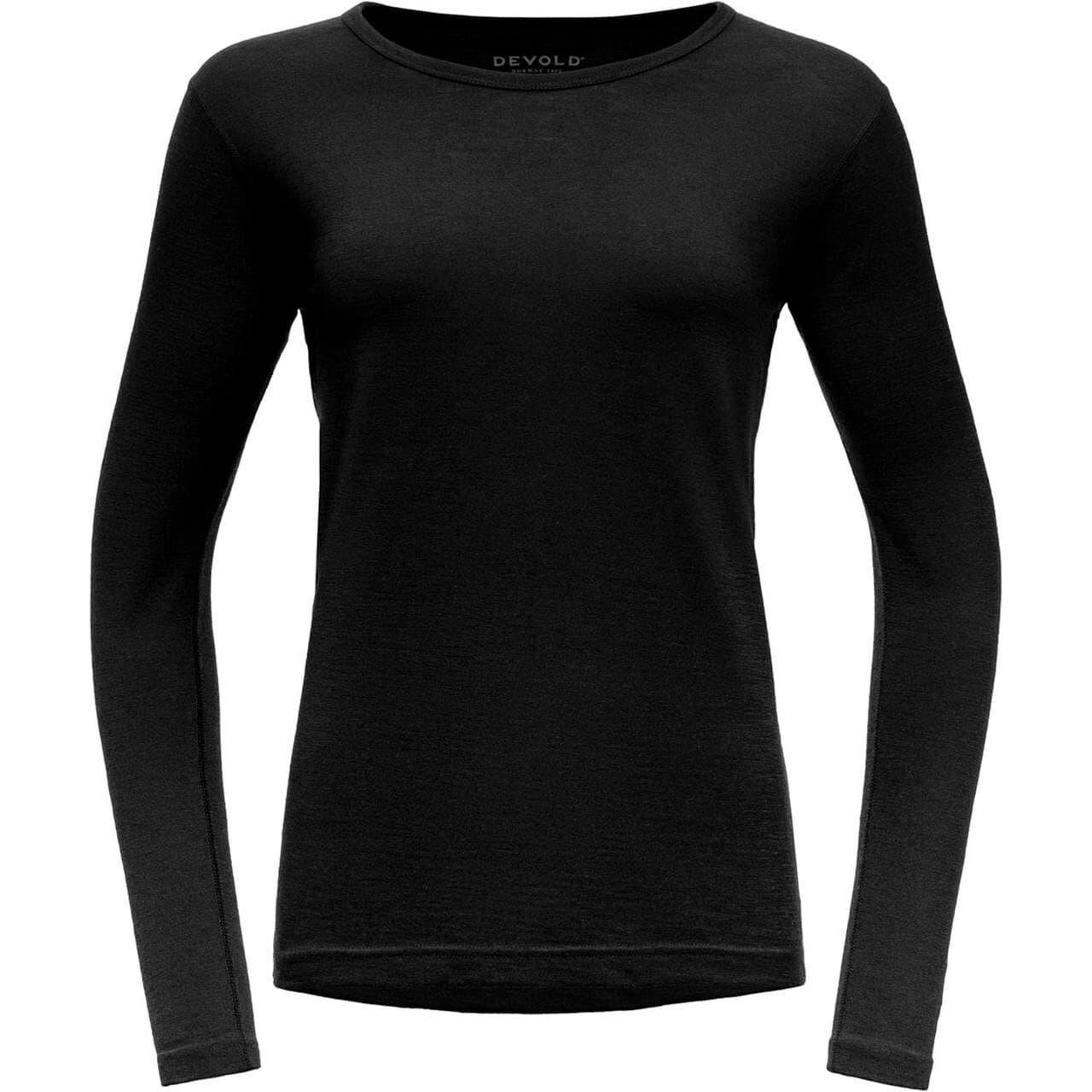 Devold Womens Breeze Plus Merino 200 Shirt (Sort (BLACK) X-large)