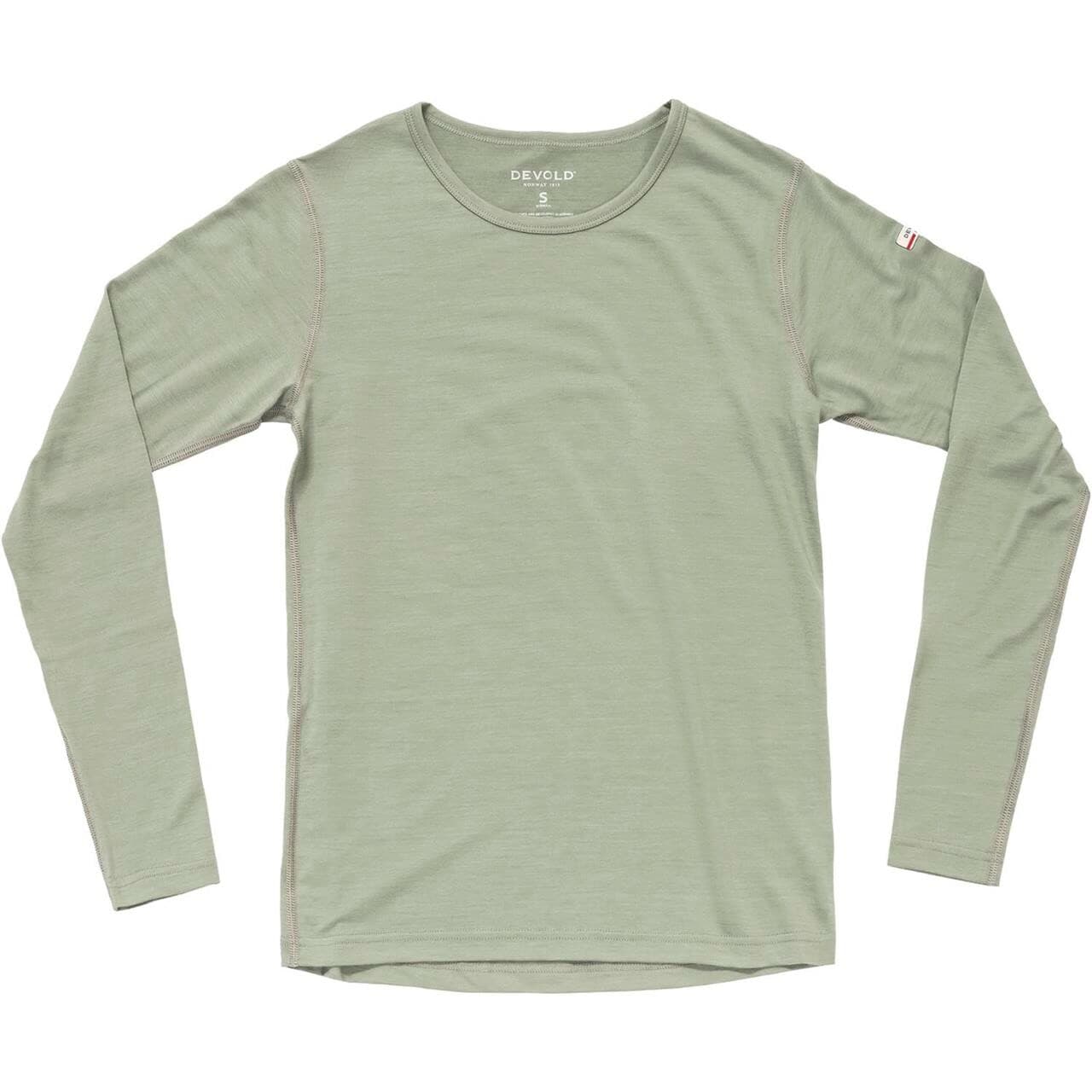Devold Womens Breeze Plus Merino 200 Shirt (Grå (FOG) Small)