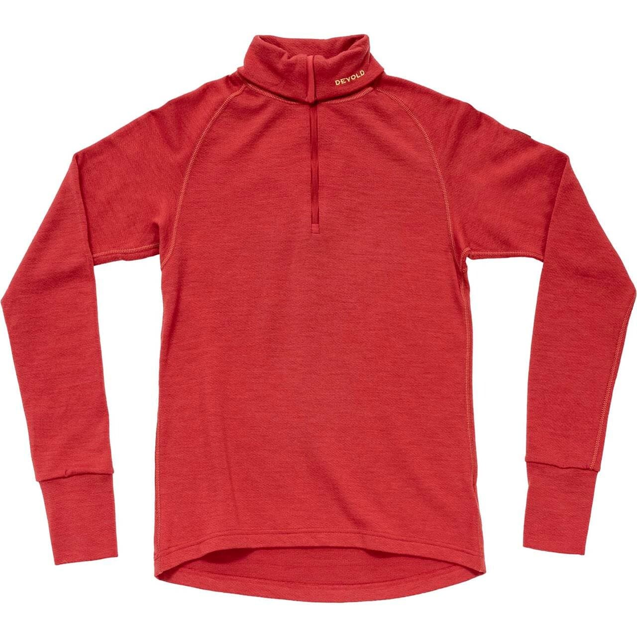 Devold Womens Expedition Merino 235 Zip Neck (Rød (BEAUTY) X-small)