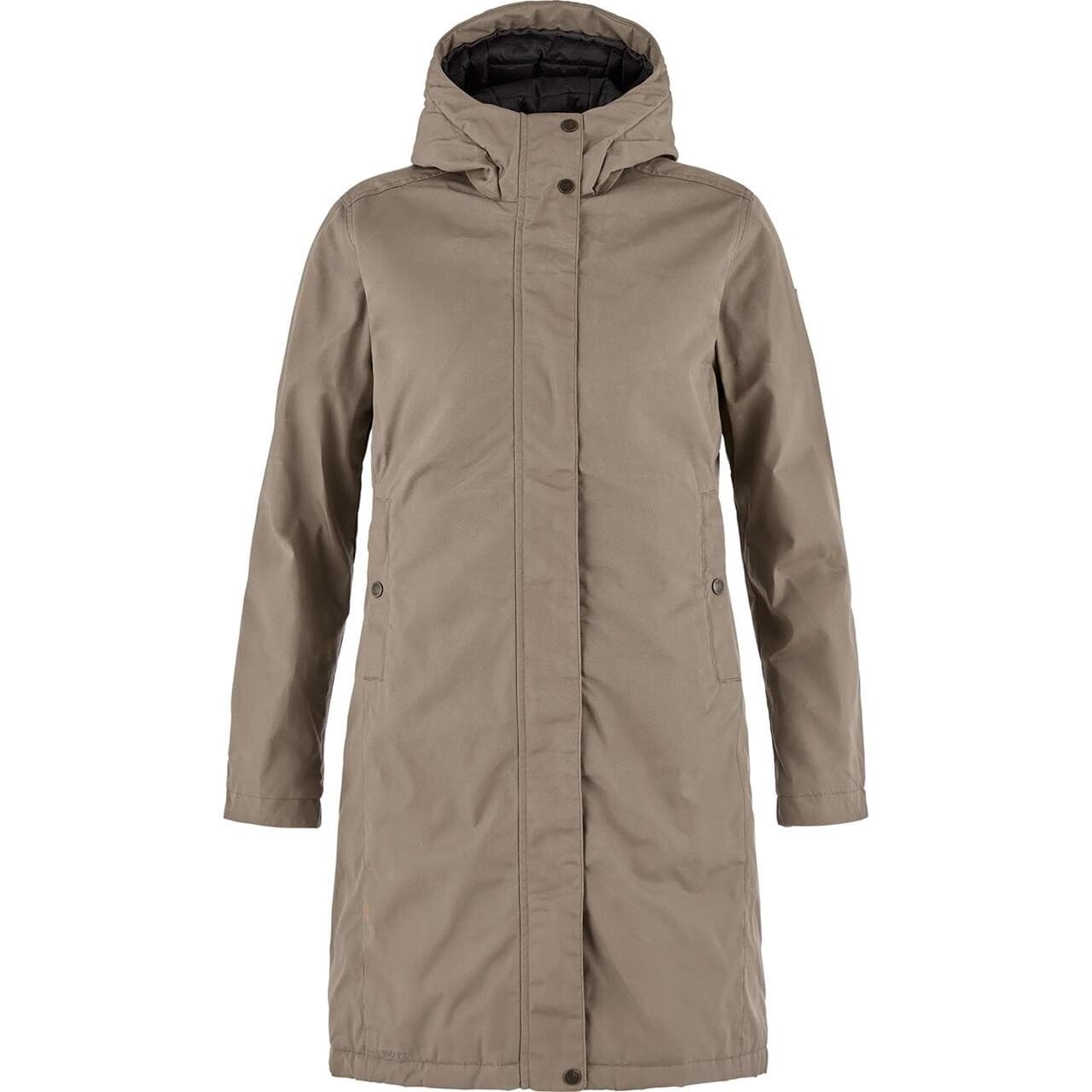 Fjällräven Womens Kiruna Hydratic Padded Parka (Brun (SUEDE BROWN/244) Large)