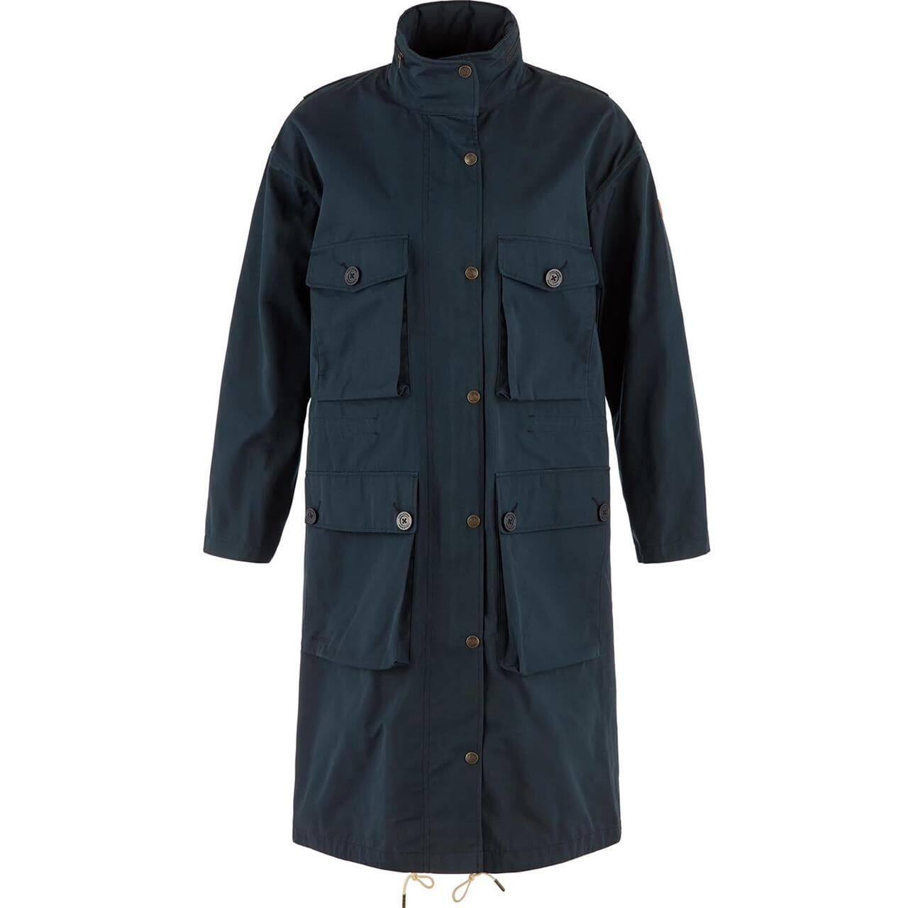 Fjällräven Womens Räven Parka (Blå (DARK NAVY/555) Medium)