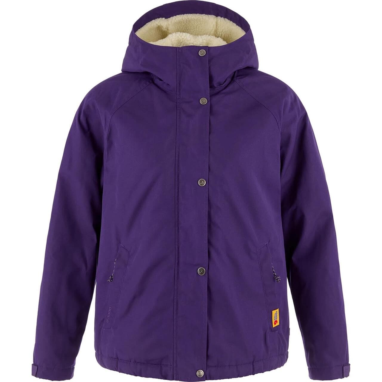 Fjällräven Womens Vardag G-1000 Pile Jacket (Lilla (DARK VIOLET/425) X-large)