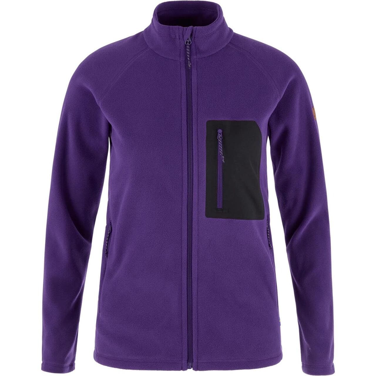 Fjällräven Womens Kaipak Fleece (Lilla (DARK VIOLET-BLACK/425-550) Medium)