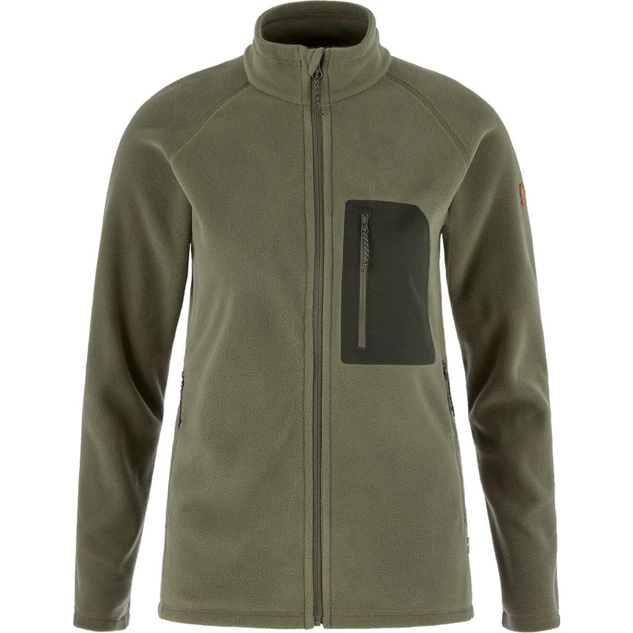 Fjällräven Womens Kaipak Fleece (Grøn (LAUREL GREEN-DP FOREST/625-662) X-small)