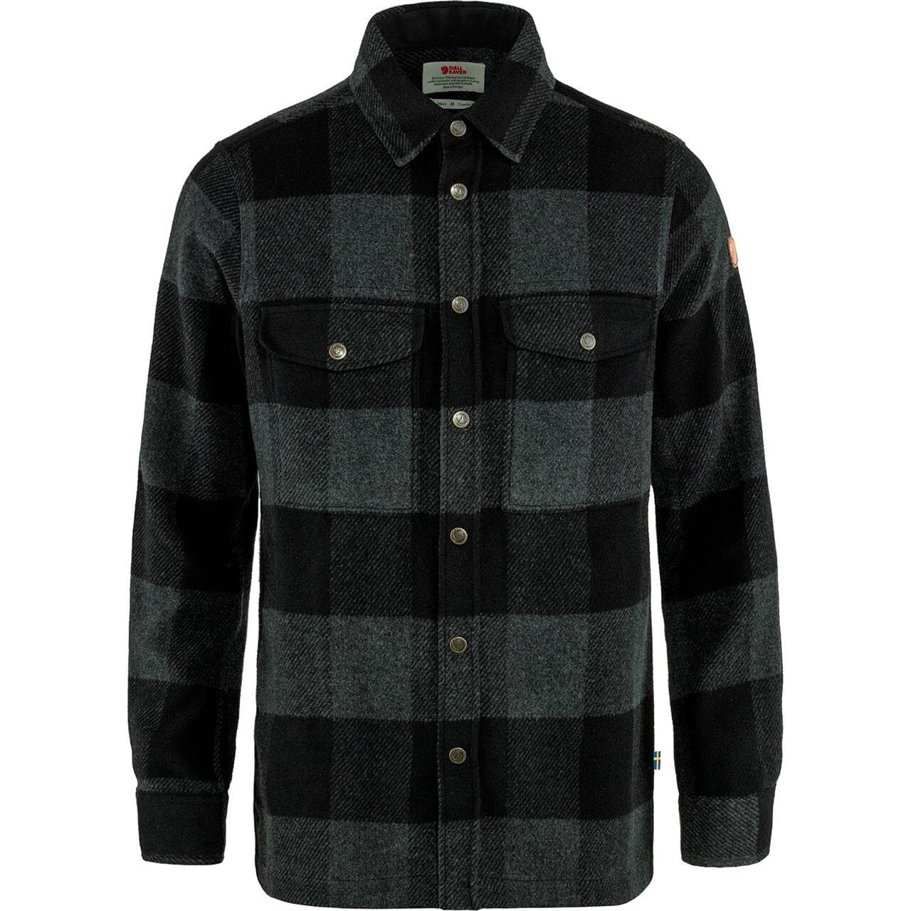 Fjällräven Mens Canada Pro Shirt (Sort (BLACK-DARK GREY/550-030) Large)